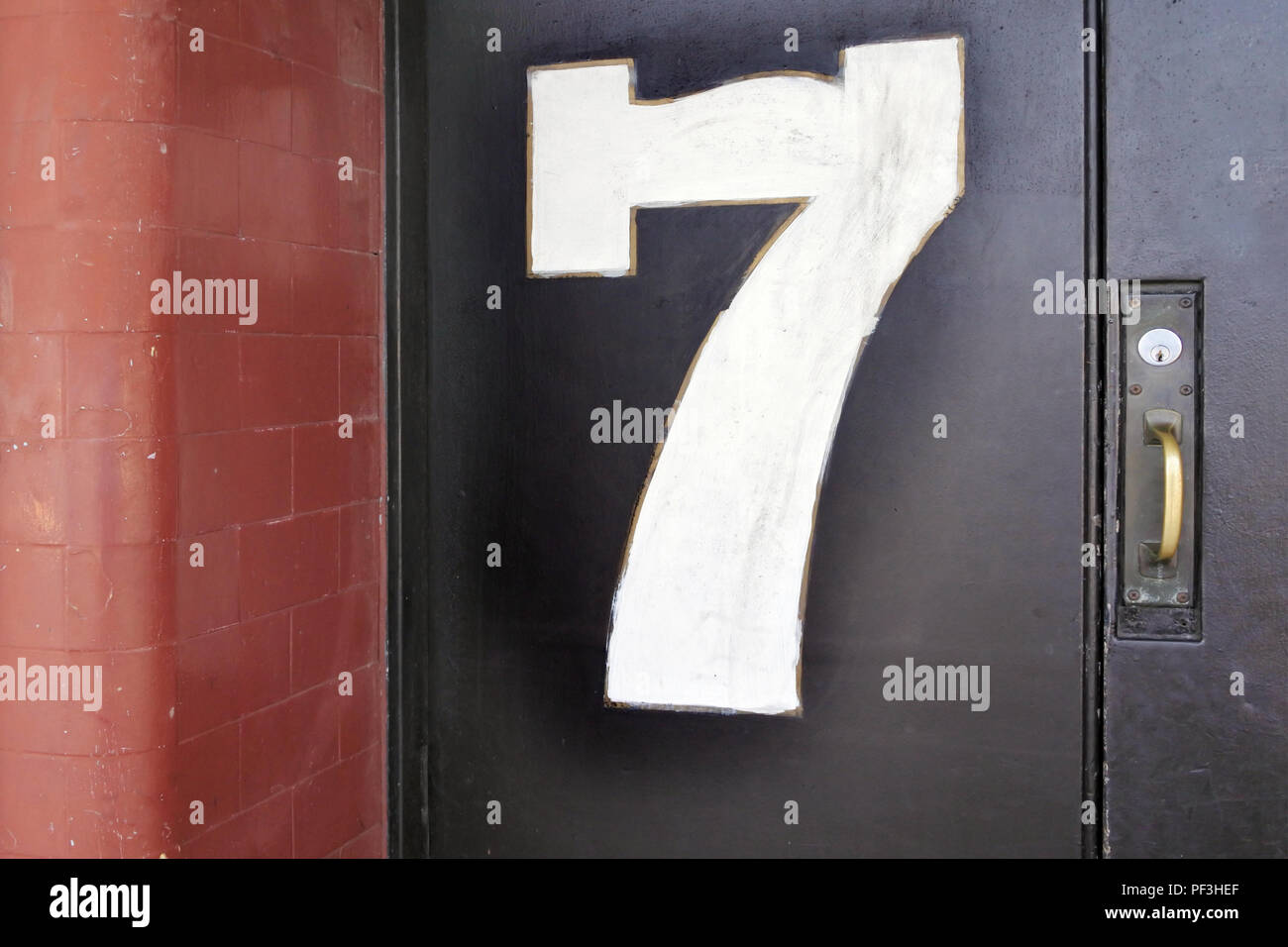 Door Number Seven 7 Background Since The Dawn Of Time The Number