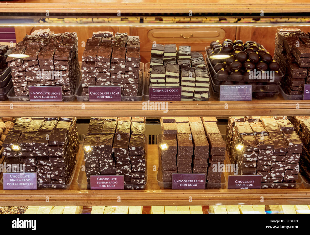 Rapa Nui Chocolate Shop, interior, San Carlos de Bariloche, Nahuel