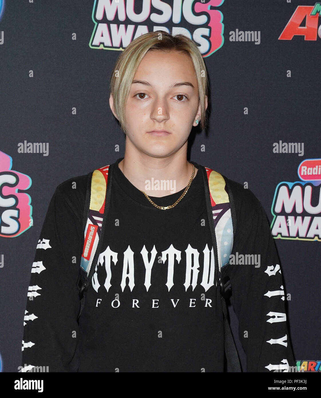 HOLLYWOOD, CA JUNE 22 Russell Horning aka Backpack Kid attends the
