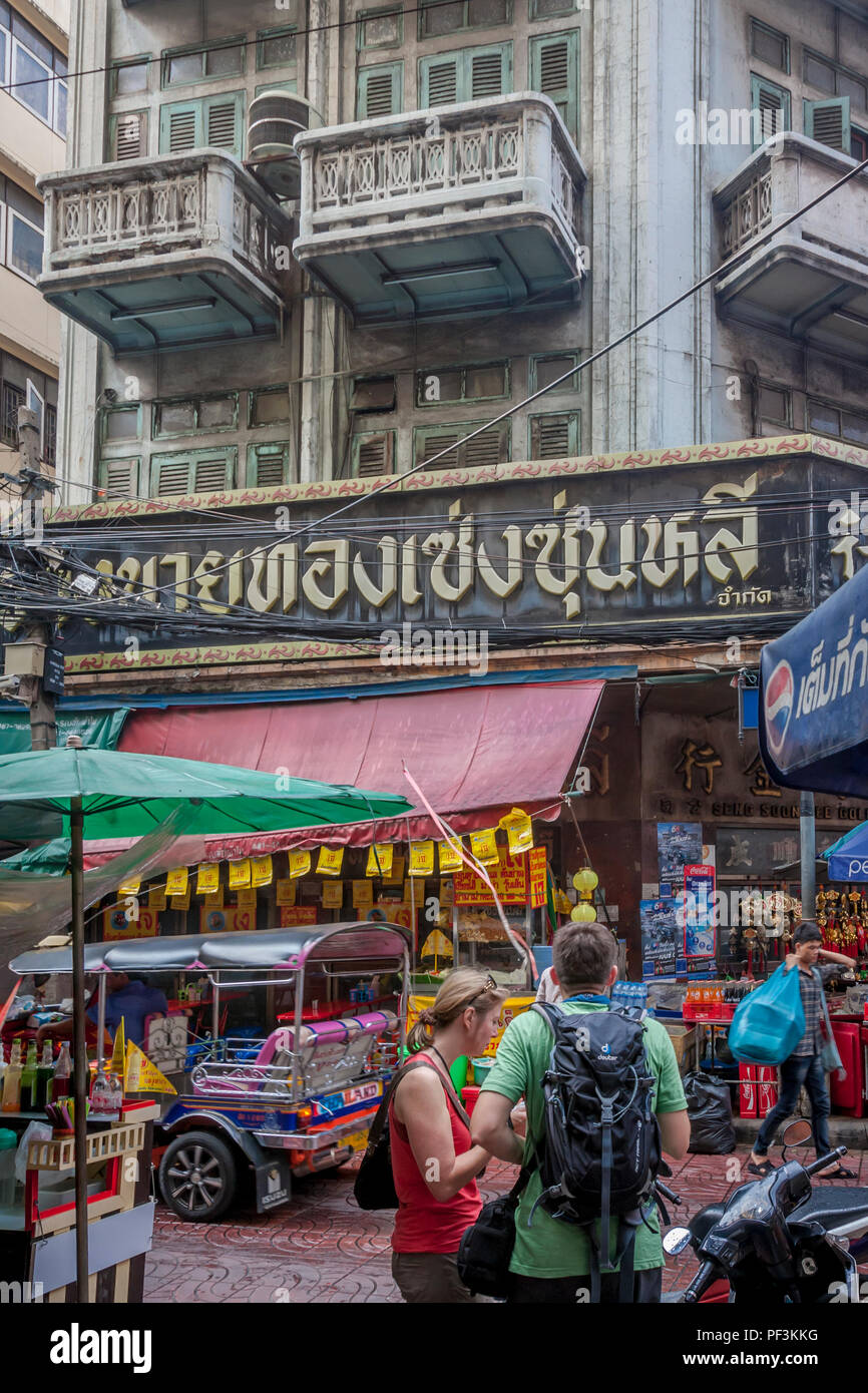 Bangkok, chinatown, 10/19/2015 Stock Photo