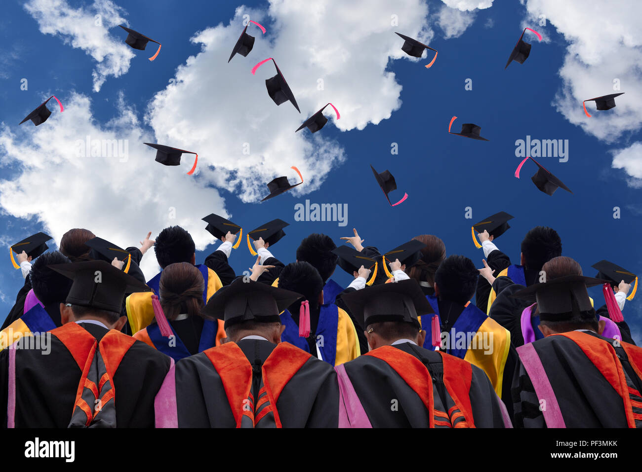 Graduates student holding graduation hi-res stock photography and ...