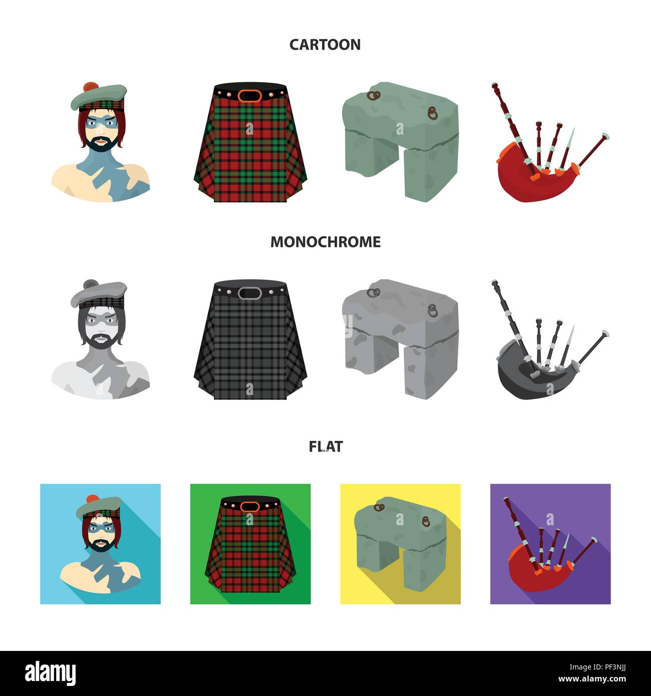 bagpipe skirt
