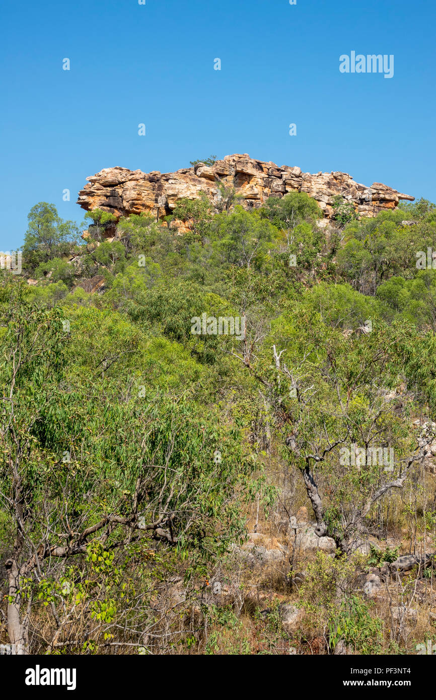 View from the Wandjina art caves at Raft Bay, Kimberley Coast, Western Australia Stock Photo