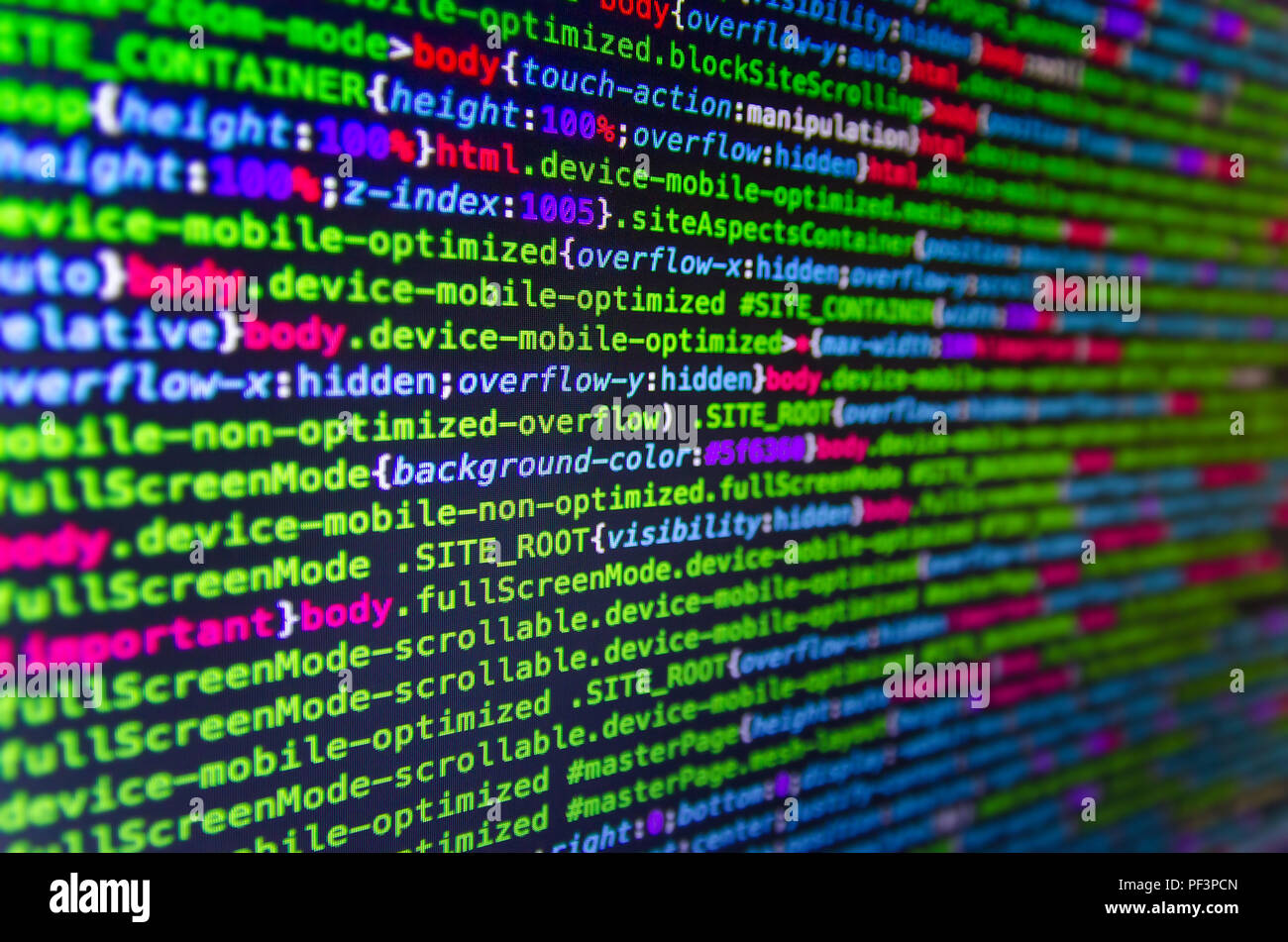 Desktop source code and technology background, Developer or programer with  coding and programming, Wallpaper by Computer language and source code, Com  Stock Photo - Alamy