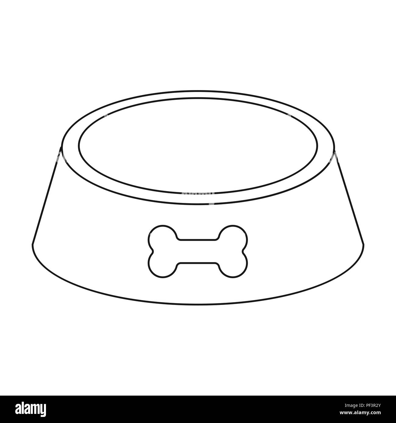 Dog Bowl Outline atelieryuwa.ciao.jp