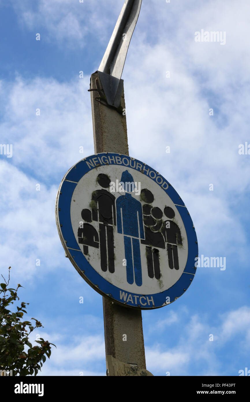 Neighbourhood, Watch Stock Photo
