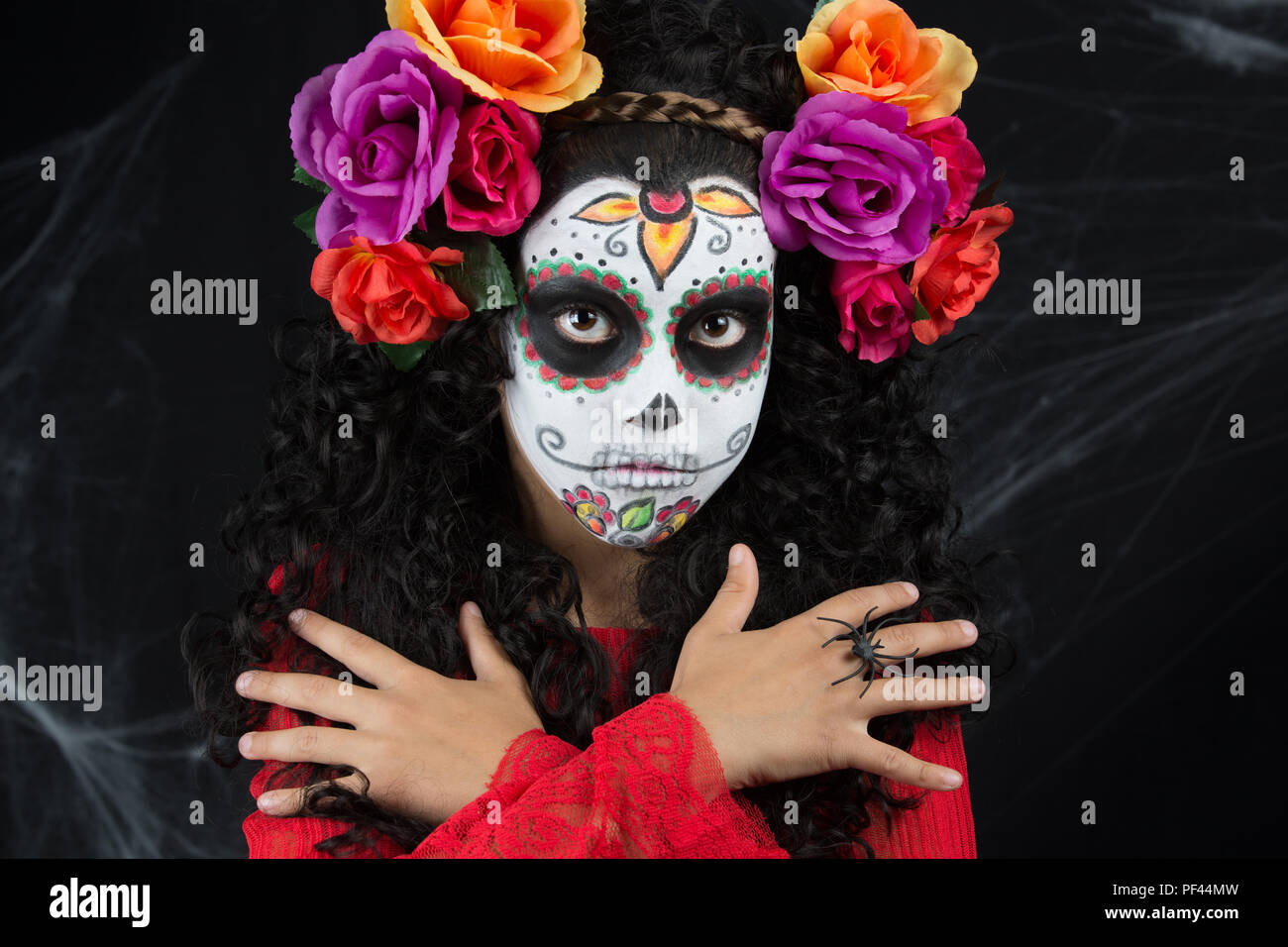 dia de los muertos skull girl dia de los muertos skull girl