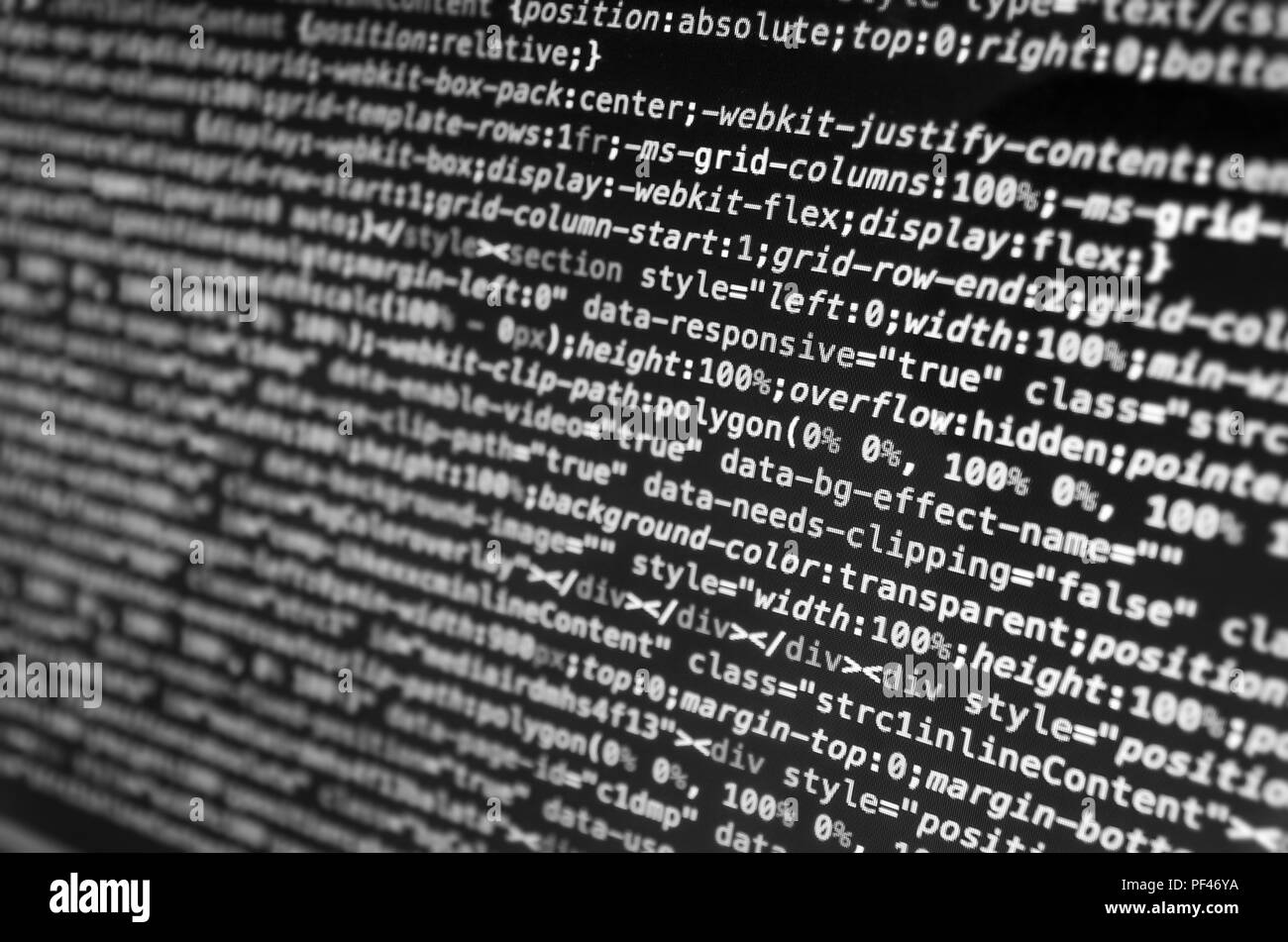 Desktop source code and technology background, Developer or programer with  coding and programming, Wallpaper by Computer language and source code, Com  Stock Photo - Alamy