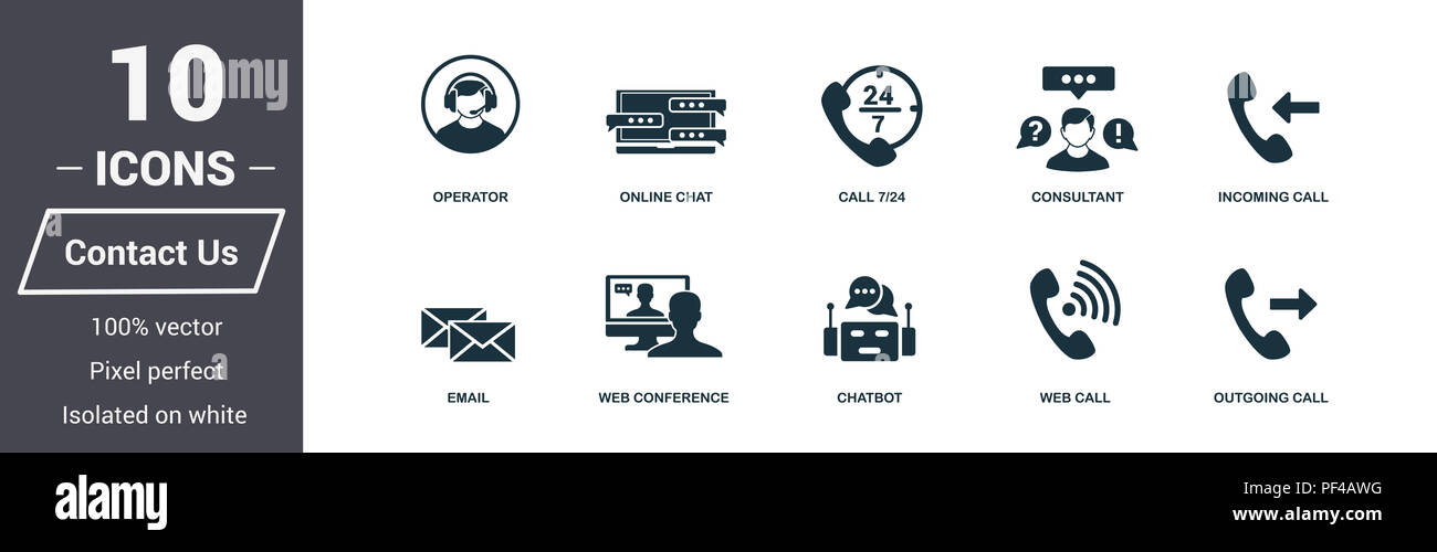 Website Contact Us Symbol Icons Stock Photos & Website Contact Us Symbol Icons Stock Images - Alamy