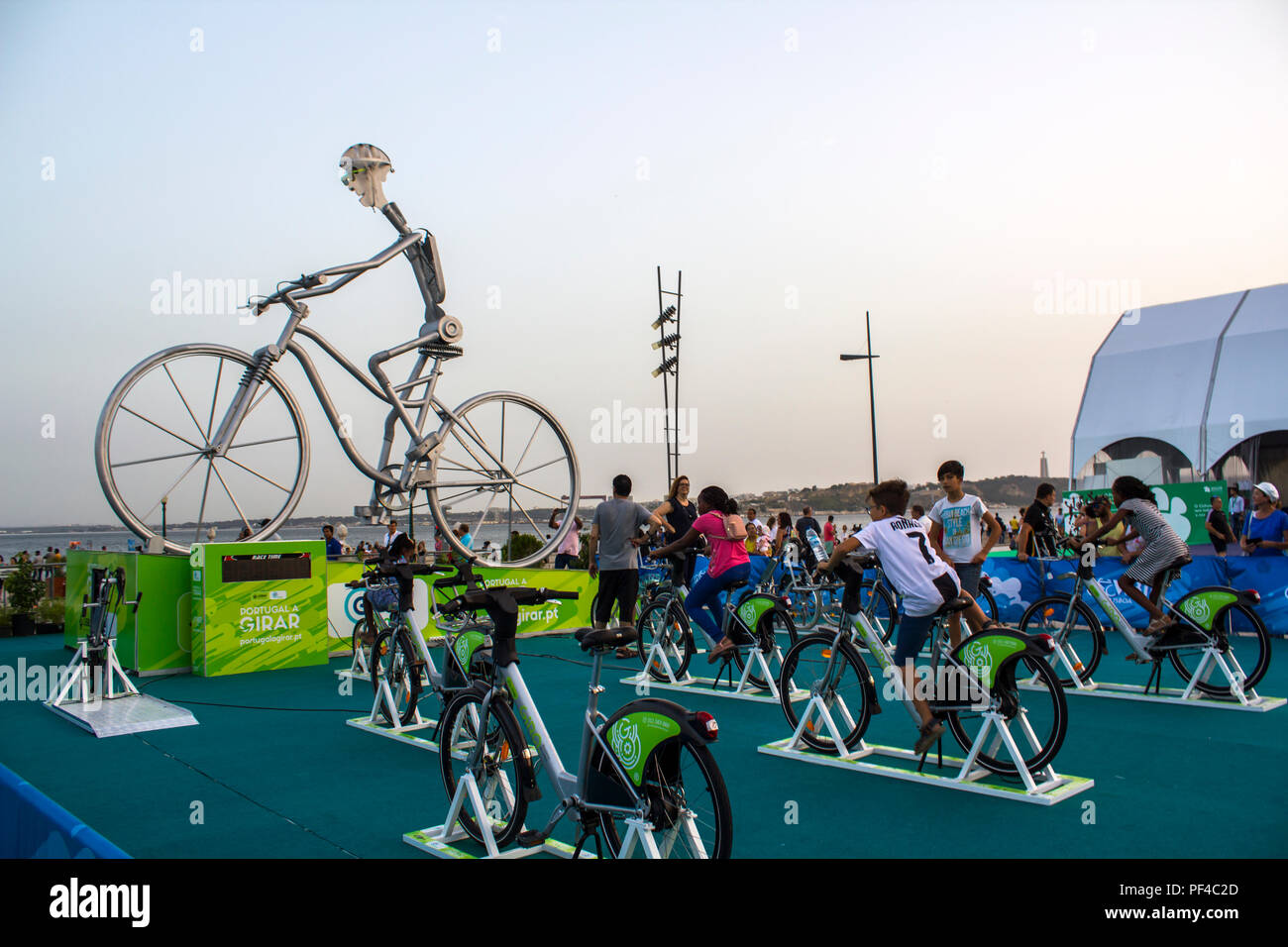 The pedals will produce electric energy for the movement of the