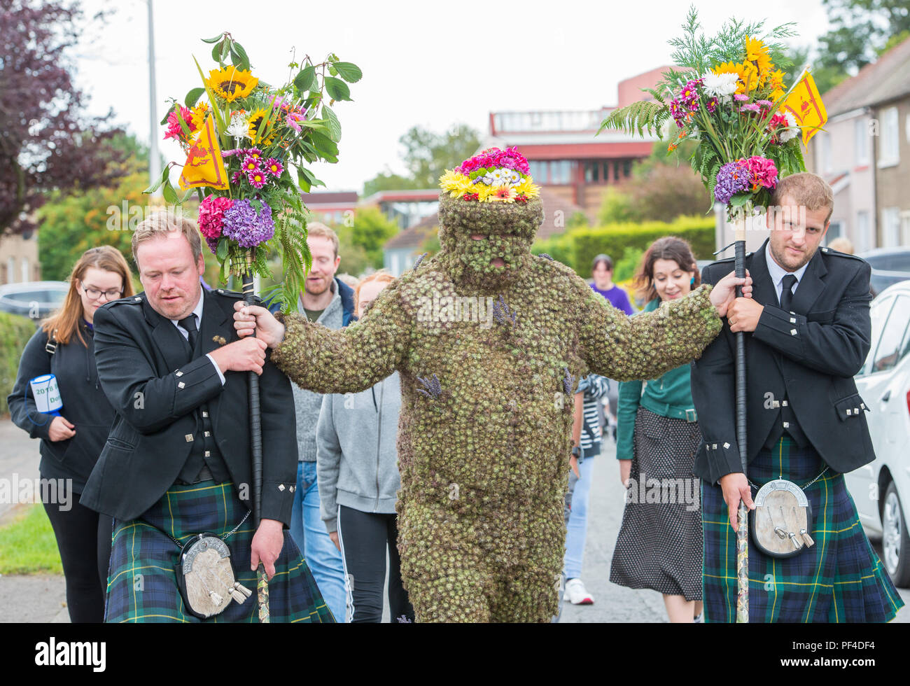 Burry man burry man parade hi-res stock photography and images - Alamy