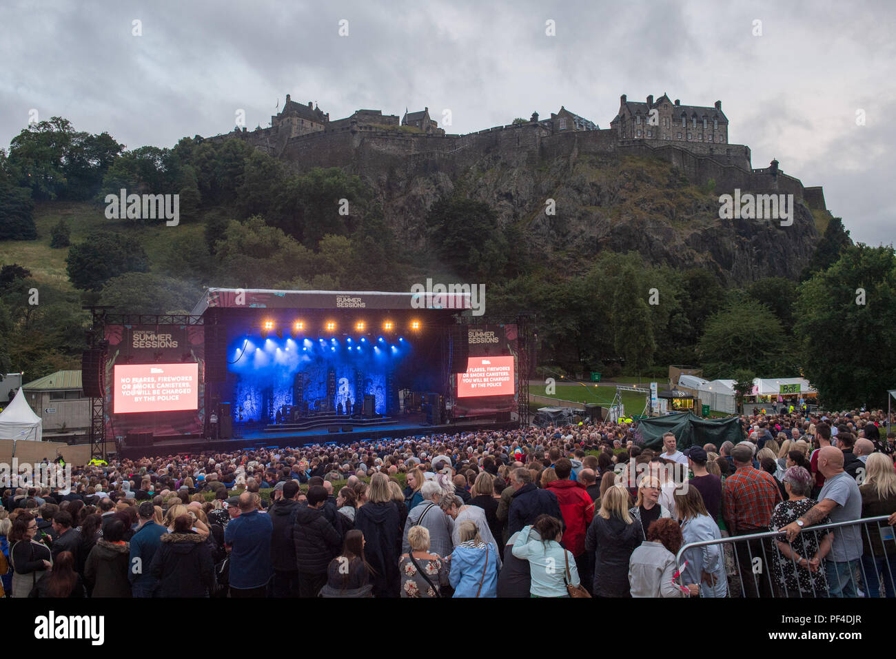 Edinburgh Rag Edinburgh summer sessions hi-res stock photography and images - Alamy