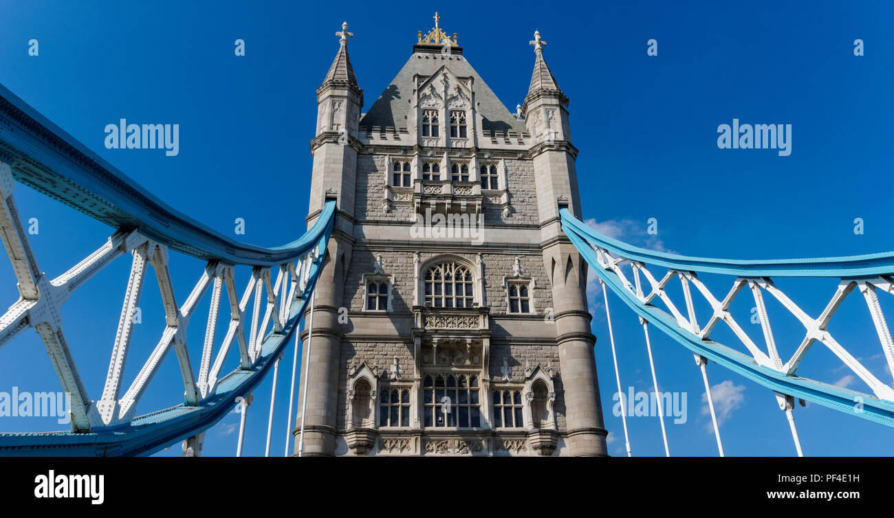 The Tower Bridge, London, England United Kingdom UK Stock Photo