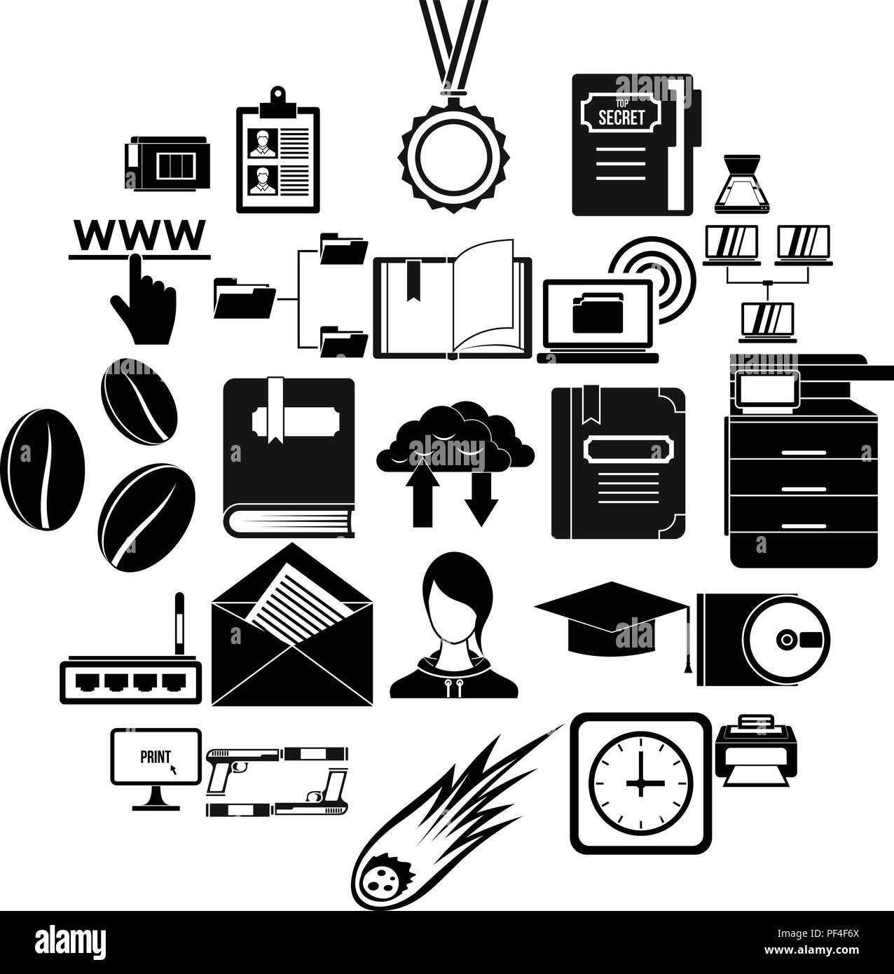 Vintage scribe Stock Vector Images - Alamy