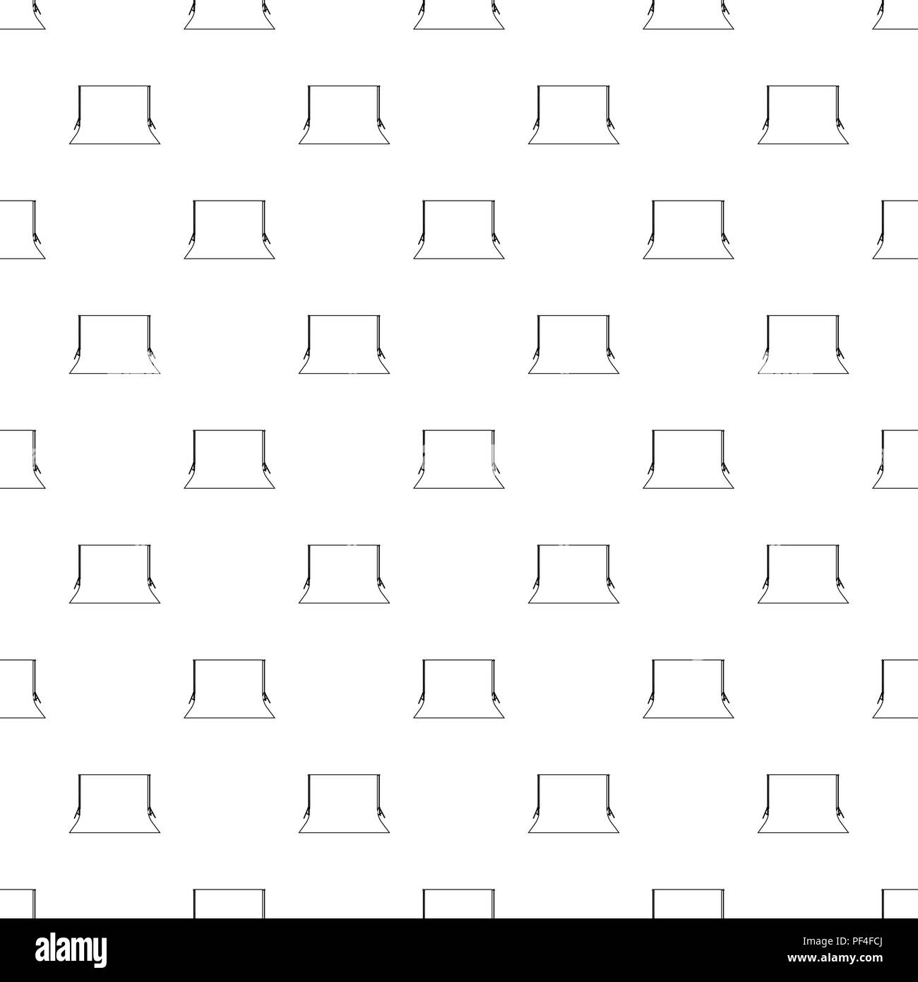 Backdropfor photography icon, outline style Stock Vector