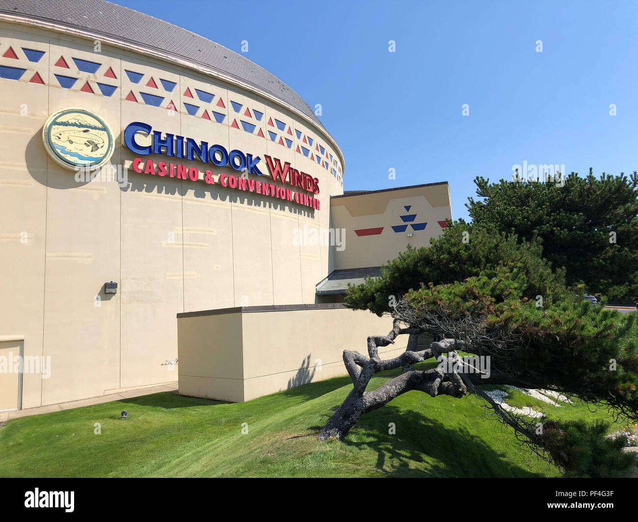 New York, USA. 18th Aug, 2018. Chinook Winds Casino Credit: John Marshall Mantel/ZUMA Wire/Alamy Live News Stock Photo