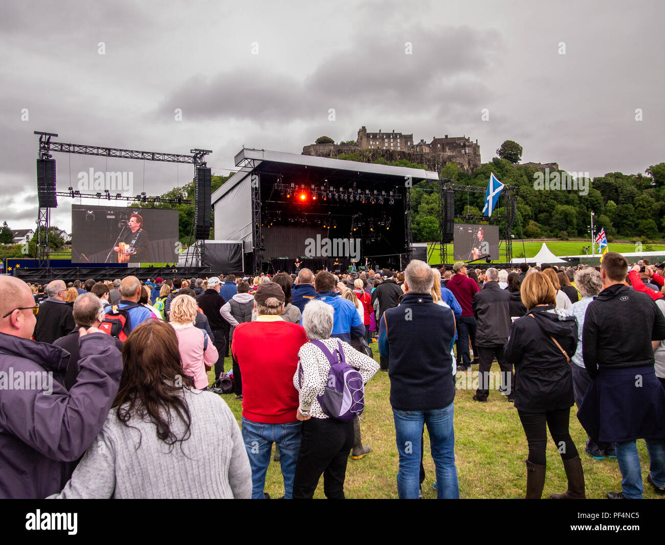 Stirling, Scotland. 18th Aug, 2018. Runrig perform their final concert