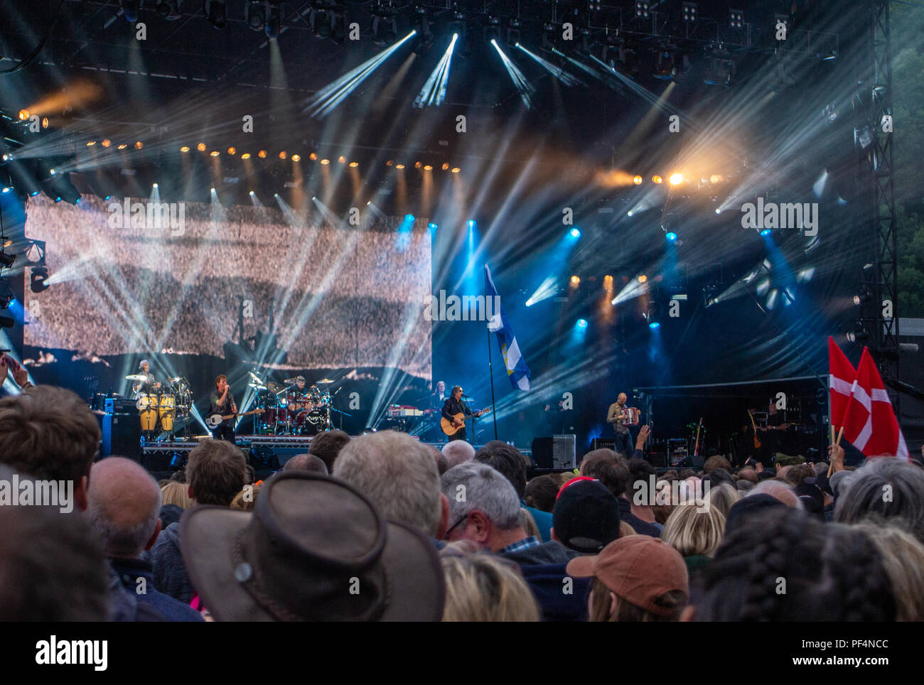 Stirling, Scotland. 18th Aug, 2018. Runrig perform their final concert