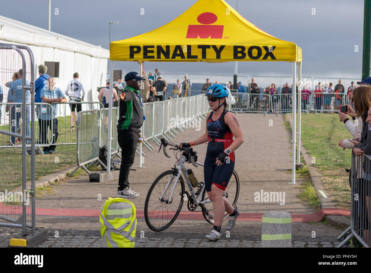 Dublin, Ireland. 19th August, 2018. IronMan Triathlon 70.3 Dun