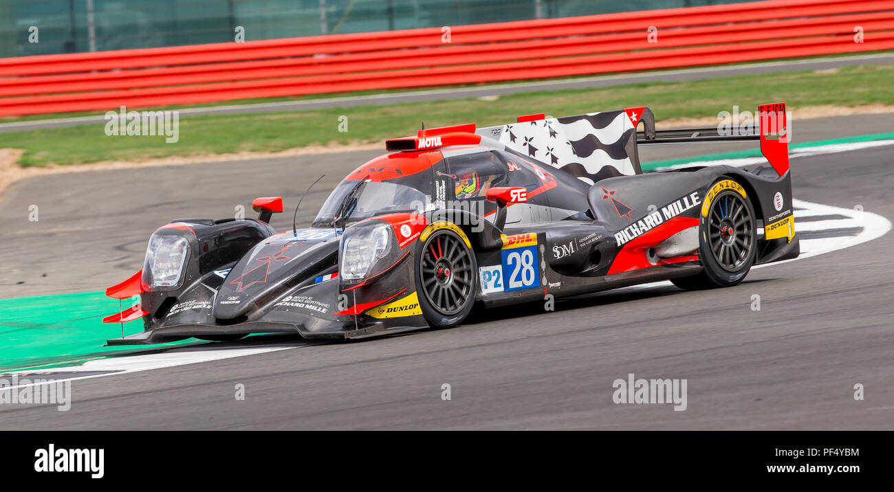 Silverstone Circuit, UK. 19th Aug, 2018. FIA World Endurance