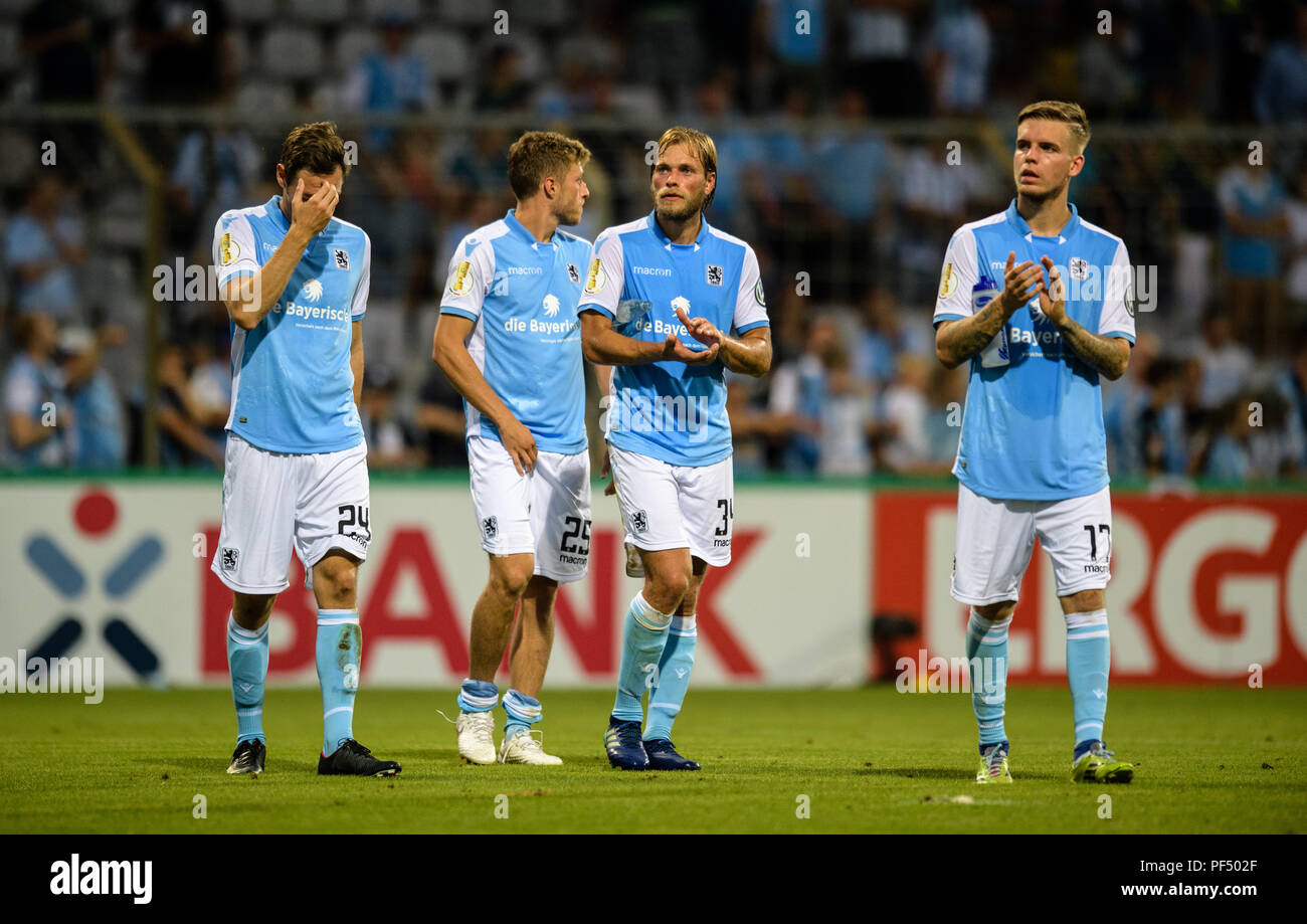 Munich Germany 19th Aug 18 Soccer Dfb Cup Tsv 1860 Munich Vs Holstein Kiel 1st Round