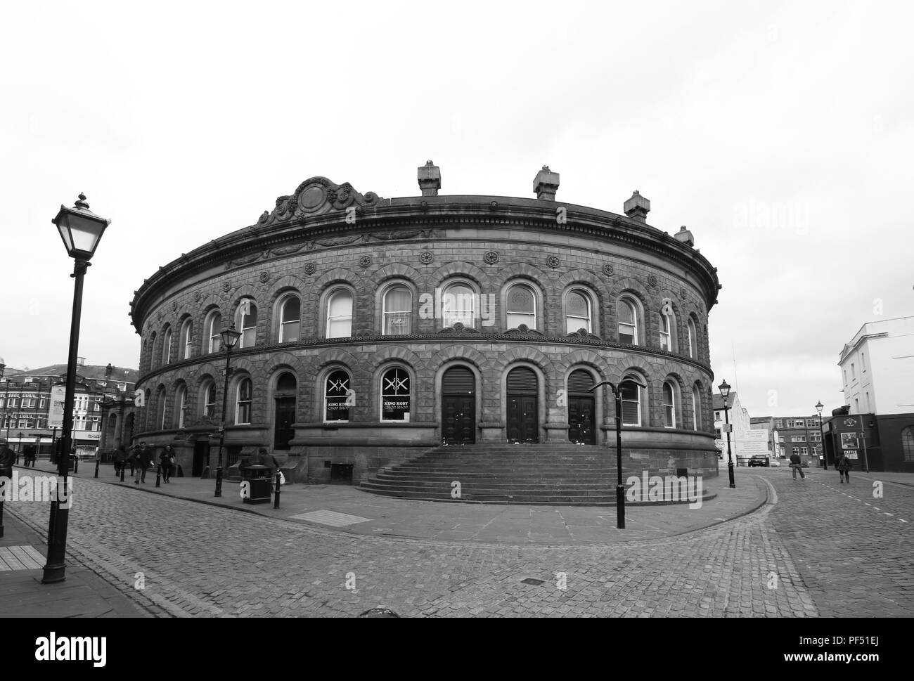 Leeds Corn Exchange Stock Photo Alamy