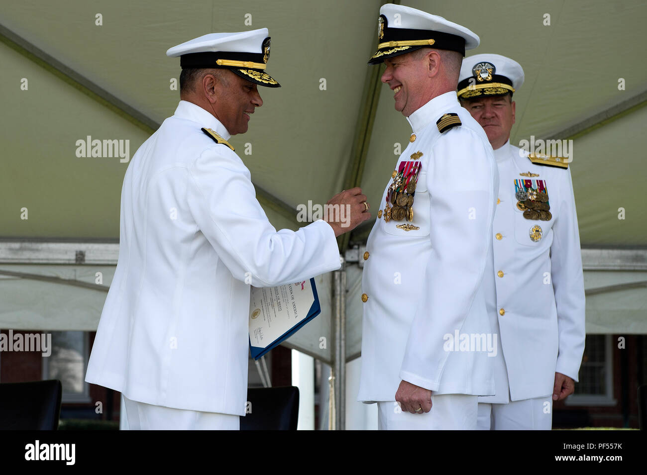 NAVAL STATION NORFOLK, Va. (August 9, 2018) Rear Adm. Darius Banaji ...