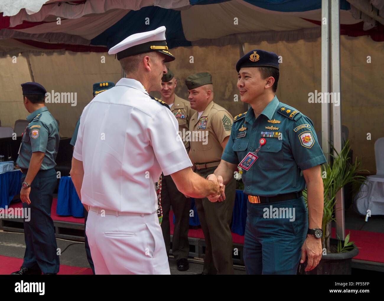 180809-N-GR847-0005 JAKARTA, INDONESIA (Aug. 10, 2018) – Cmdr. Robert ...