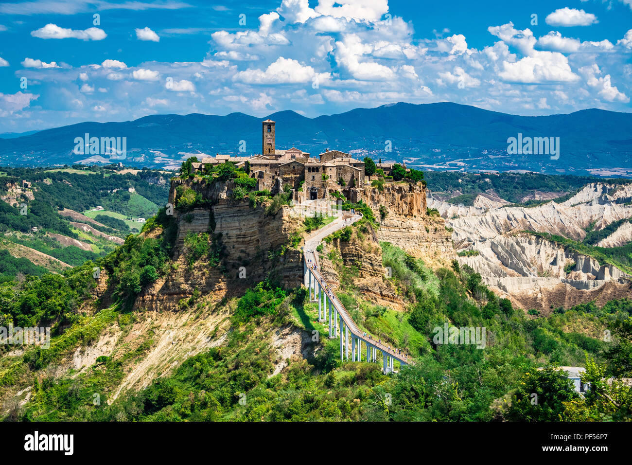 Civita di Bagnoregio is a hilltop village in central Italy. It’s