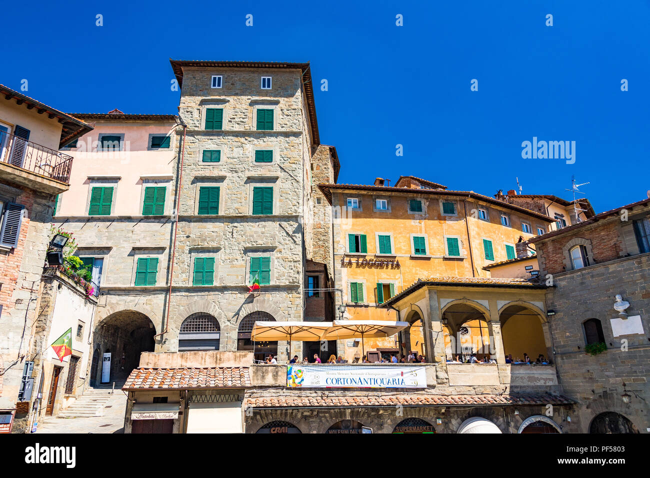 Cortona, Tuscany, Italy Stock Photo - Alamy