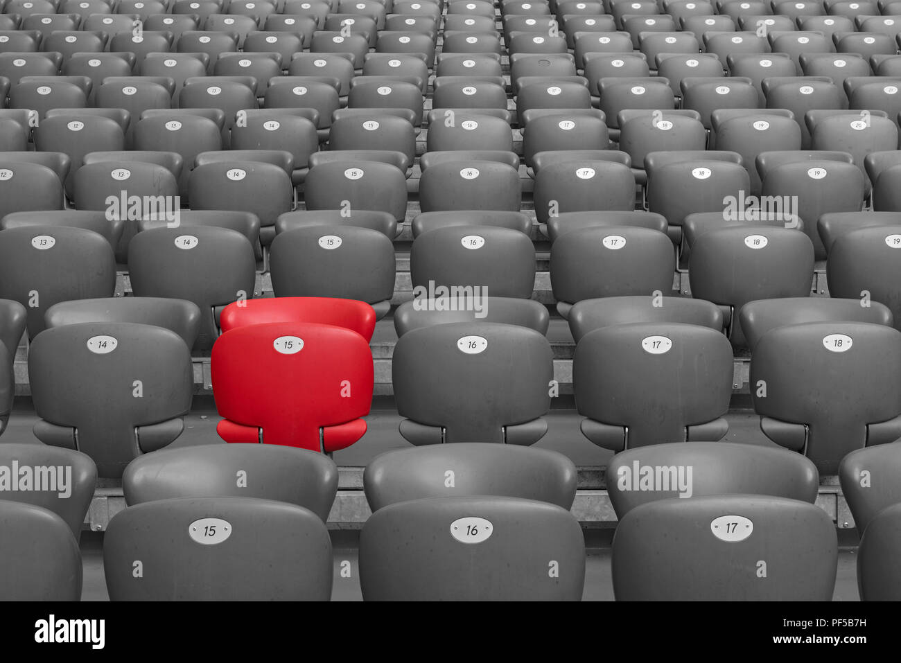 Stadium seat cushion hi-res stock photography and images - Alamy