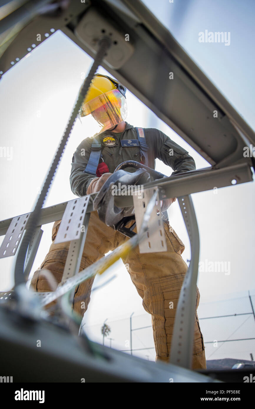 U.S. Marine Corps Lance Cpl. Mikael Salisbury, turret man, Marine 
