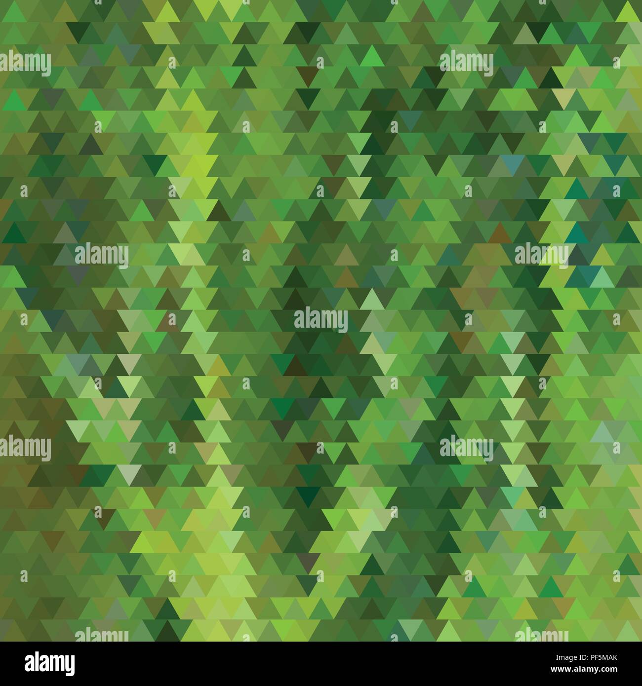abstract vector geometric triangle background - green and yellow Stock ...