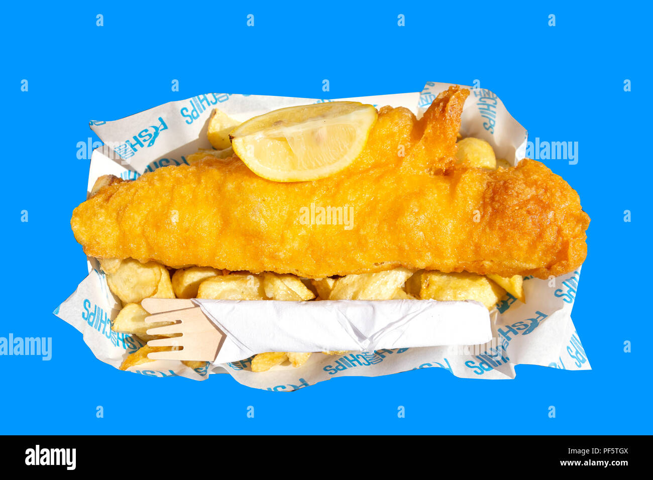 Takeaway fish & chips on promenade, Sumner, Christchurch, Canterbury, New Zealand Stock Photo