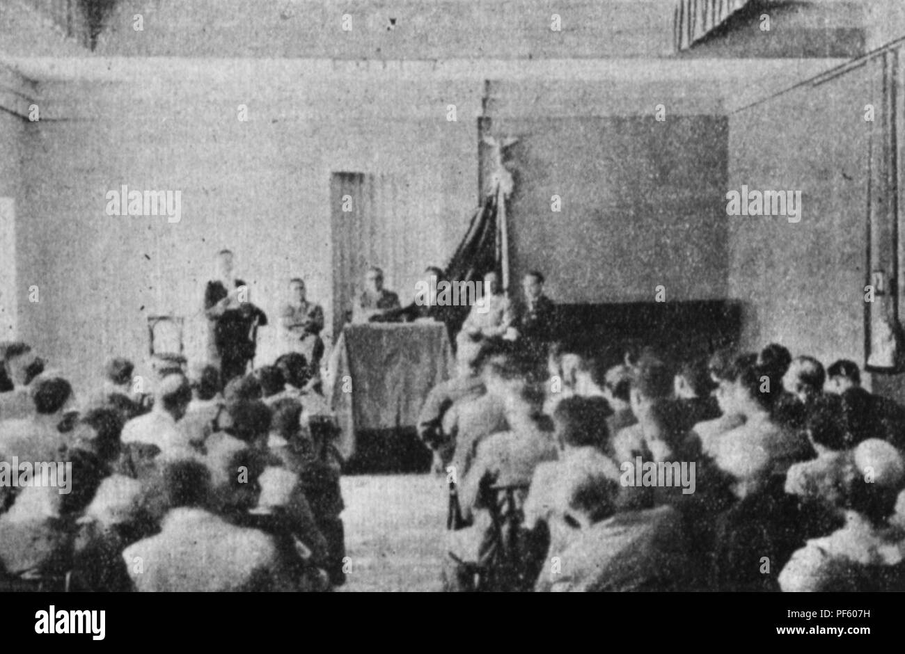 Ateneu d'Alacant 29 de juliol de 1934 III terceres jornades valencianistes. Stock Photo