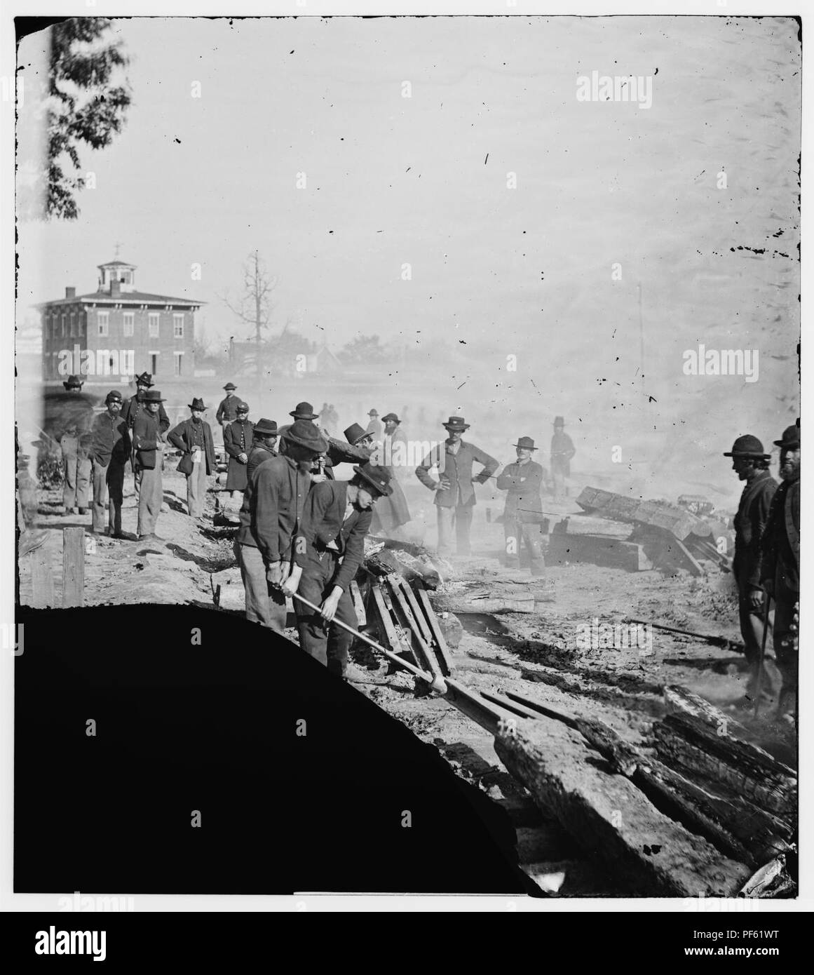 Destroying railroad hi-res stock photography and images - Alamy