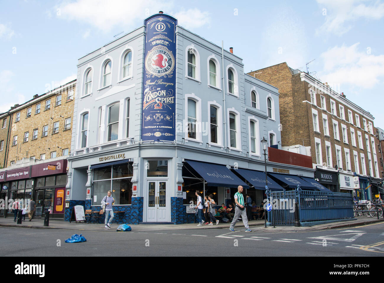 The Distillery, Portobello Road, London, W11, UK Stock Photo 215881809
