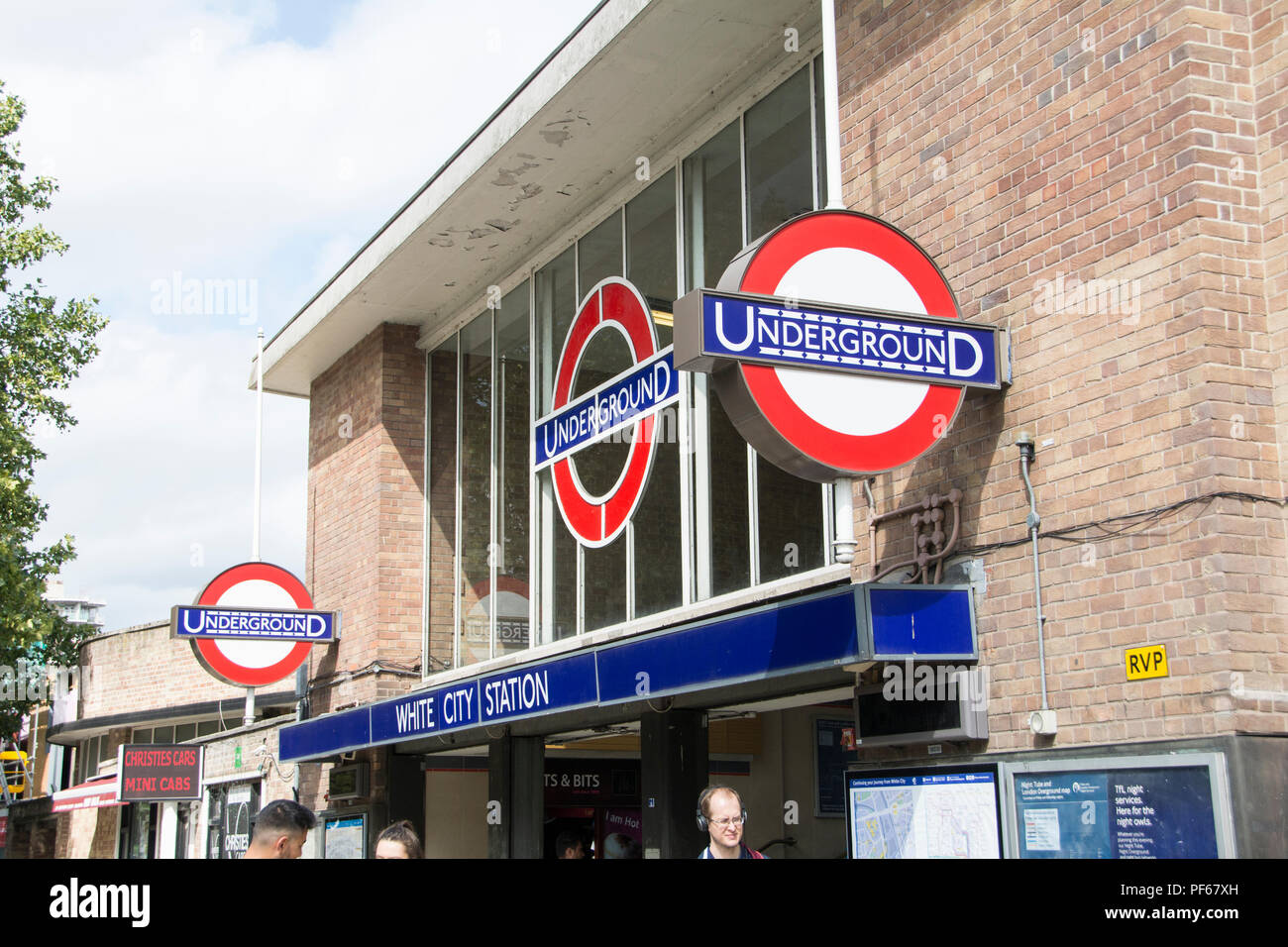 White City Underground station, White City, Shepherd's Bush, London W12