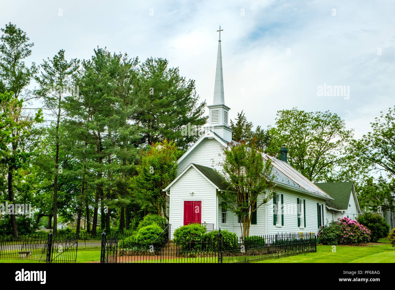 Christ Episcopal Church, 14586 Alanthus Road, Brandy Station, Virginia Stock Photo