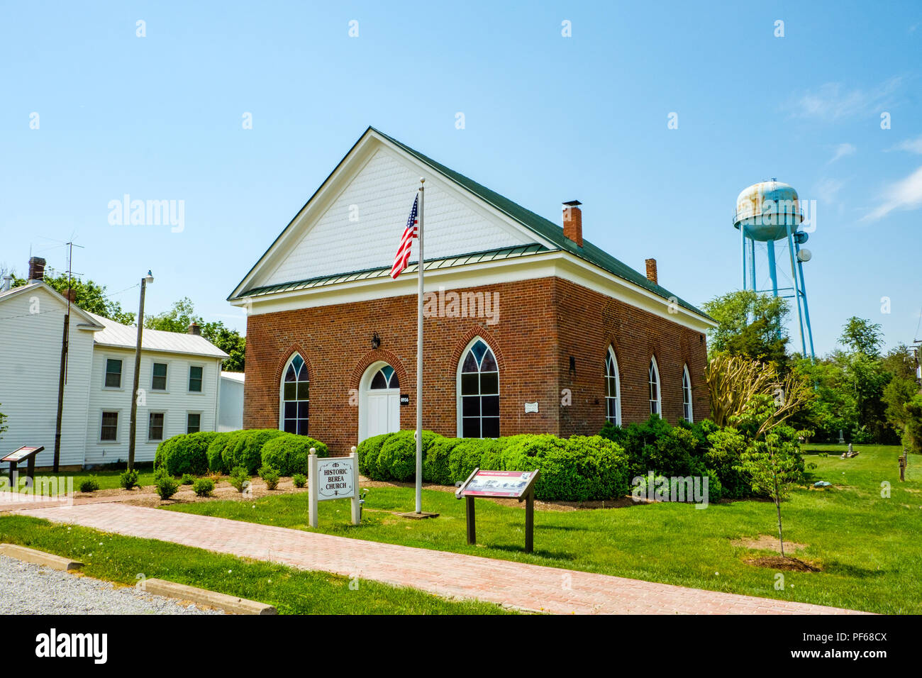 Berea Christian Church, Courthouse Road, Spotsylvania Courthouse