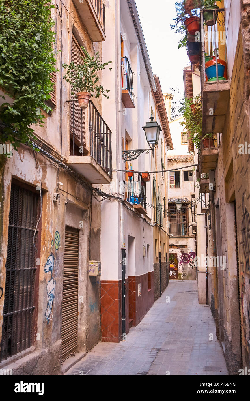 Granada spain streets old city hi-res stock photography and images - Alamy