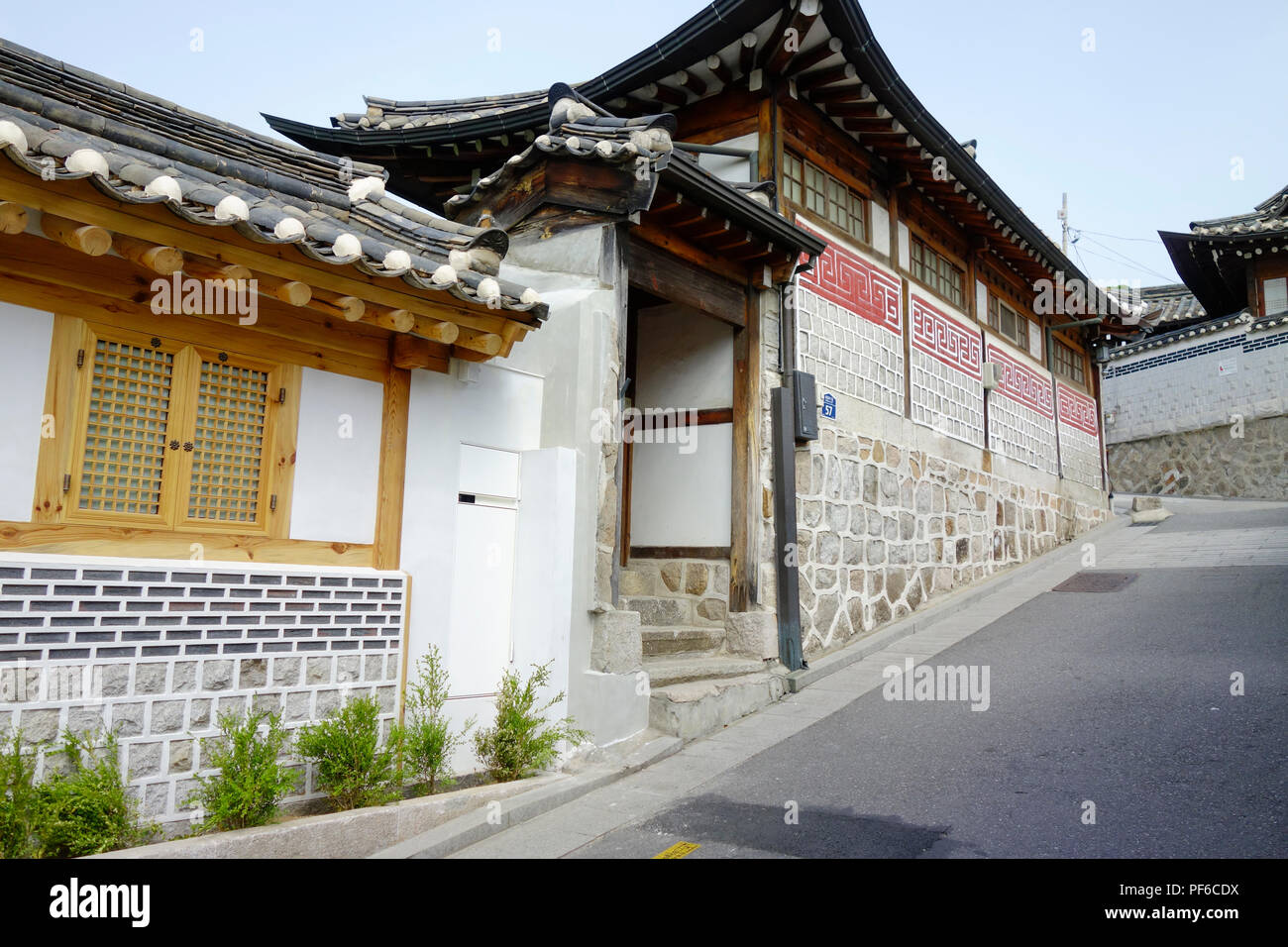 Bukchon Hanok Village in Seoul, South Korea Stock Photo - Alamy