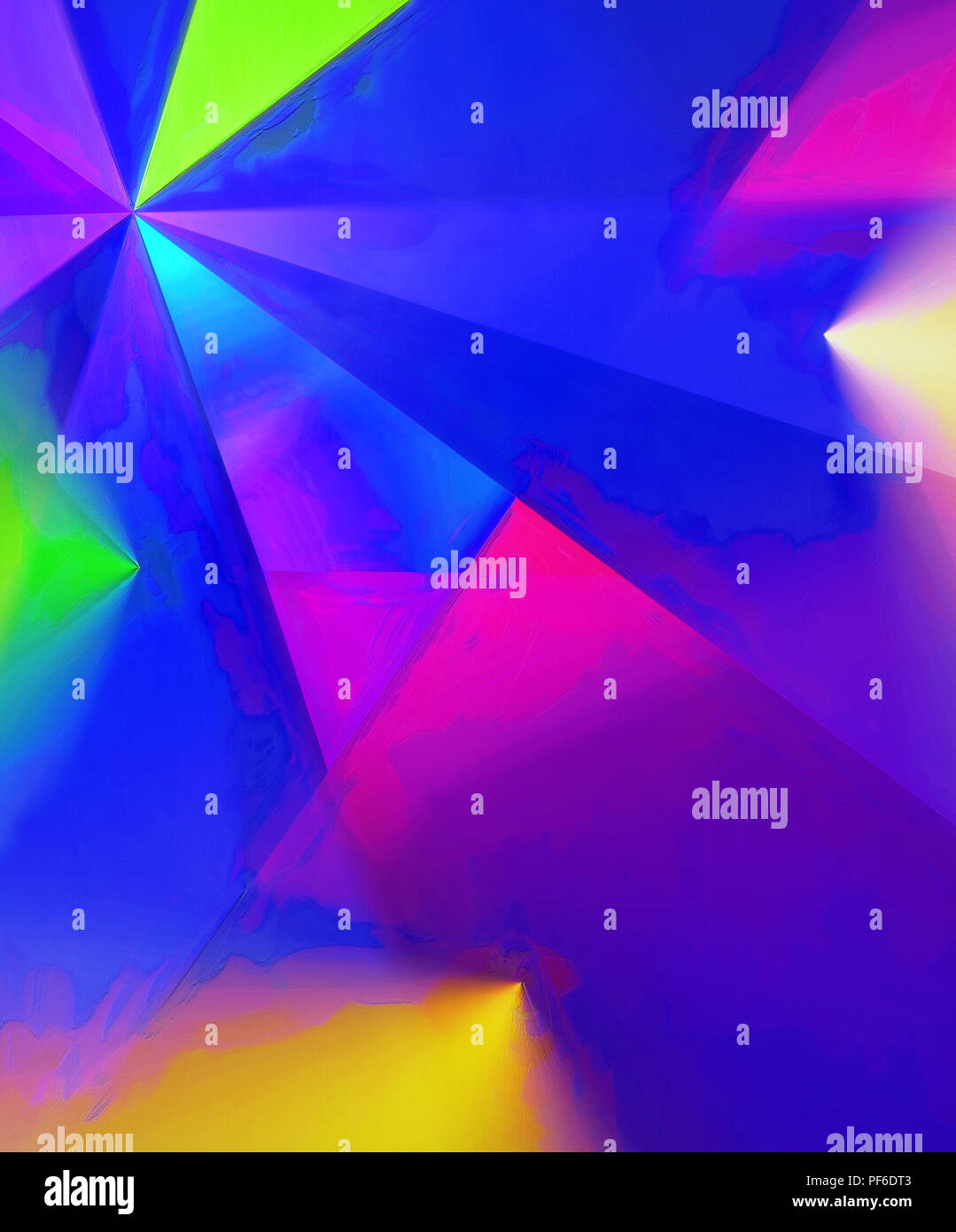 Colorful angular abstracts Stock Photo Alamy