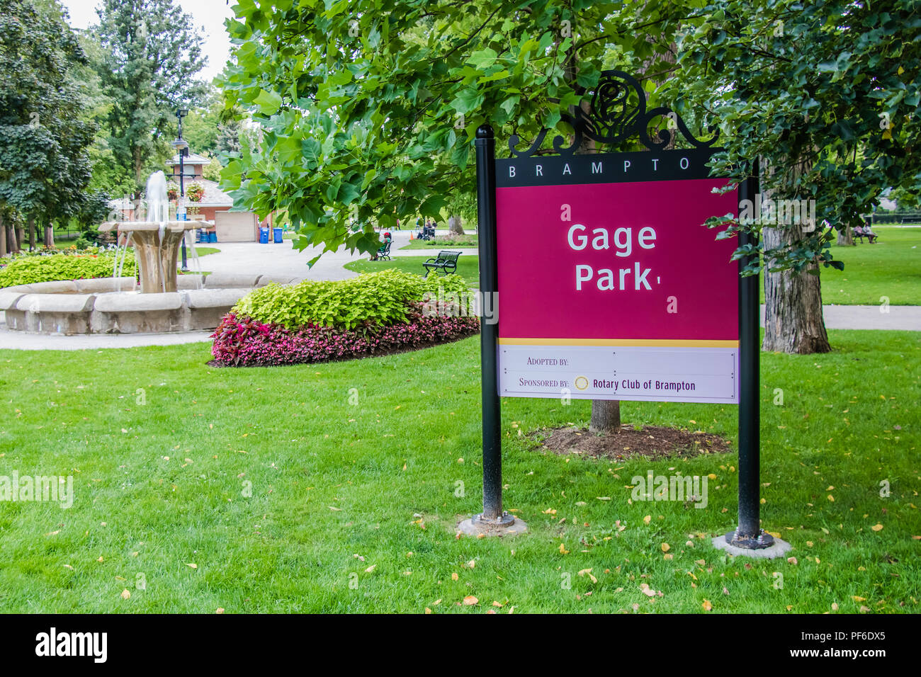 gage park in brampton canada Stock Photo Alamy