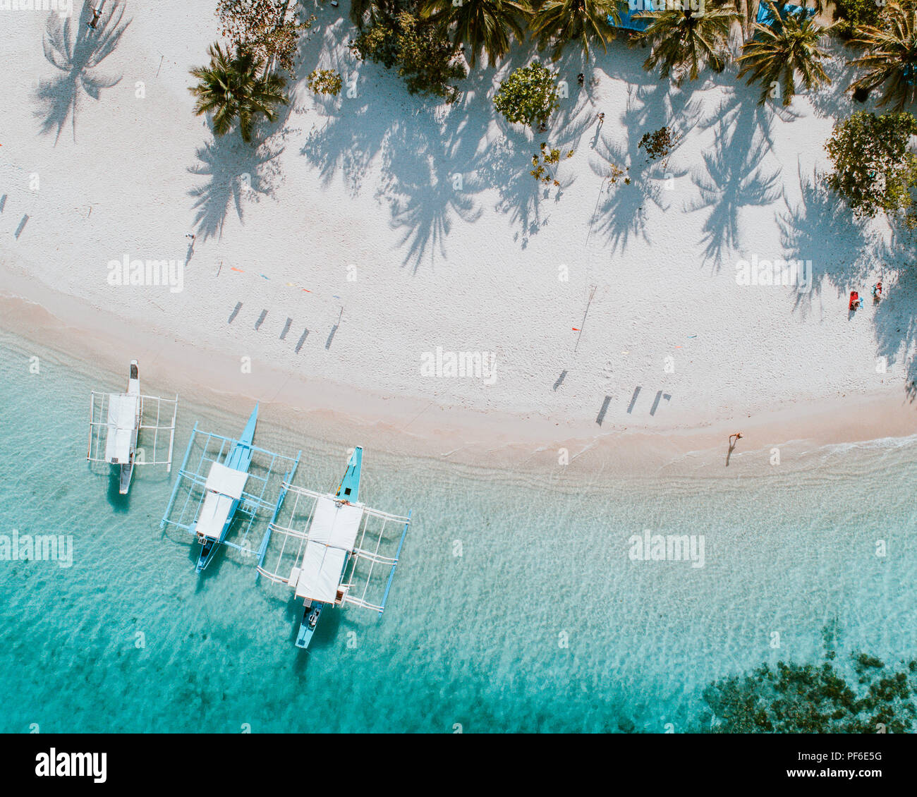 Pass Island, Coron, Philippines Stock Photo