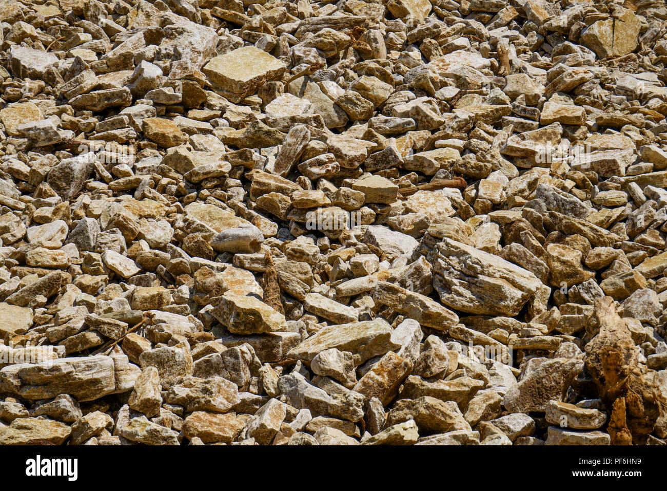 Stone quarry, Eyzahut, Drome, France Stock Photo - Alamy