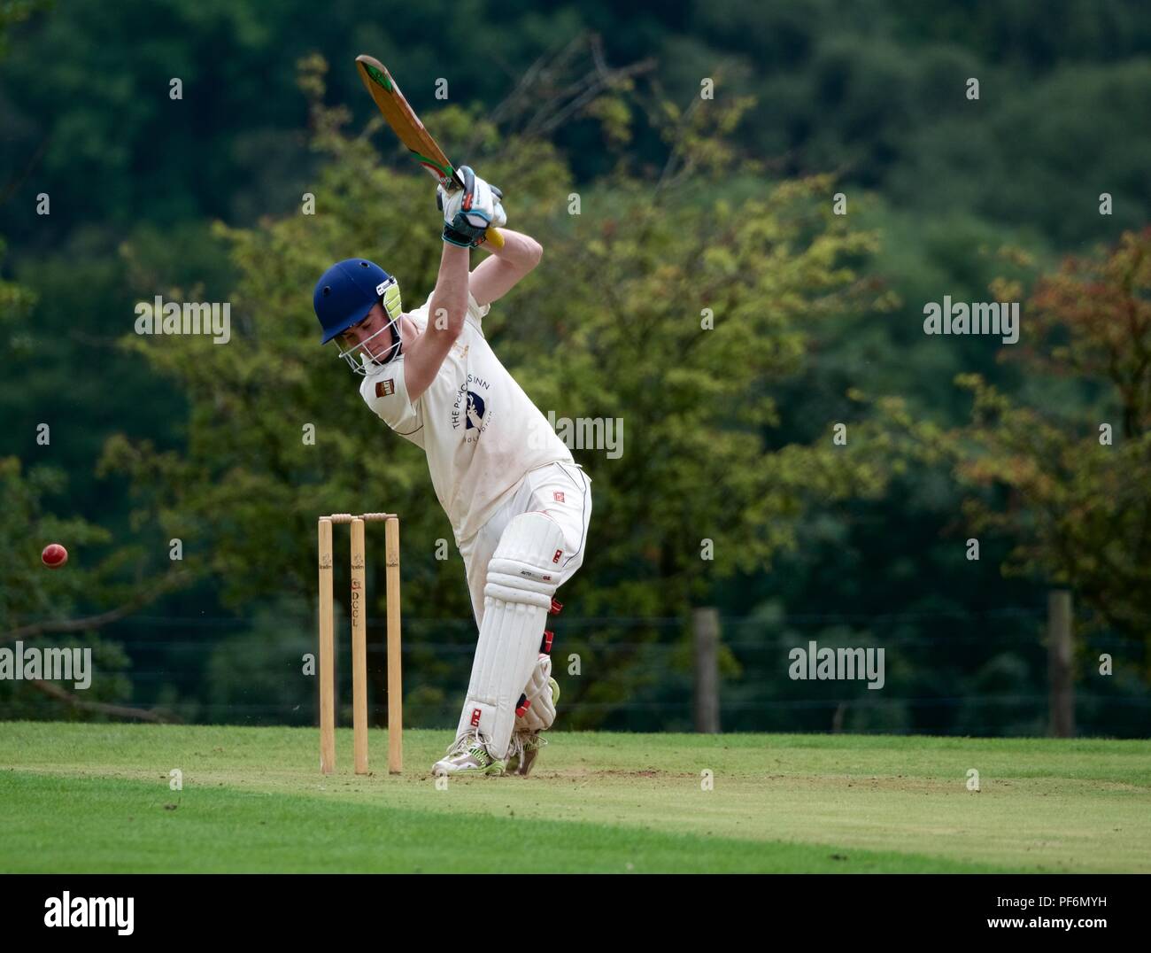 Cricket hitting ball hires stock photography and images Alamy