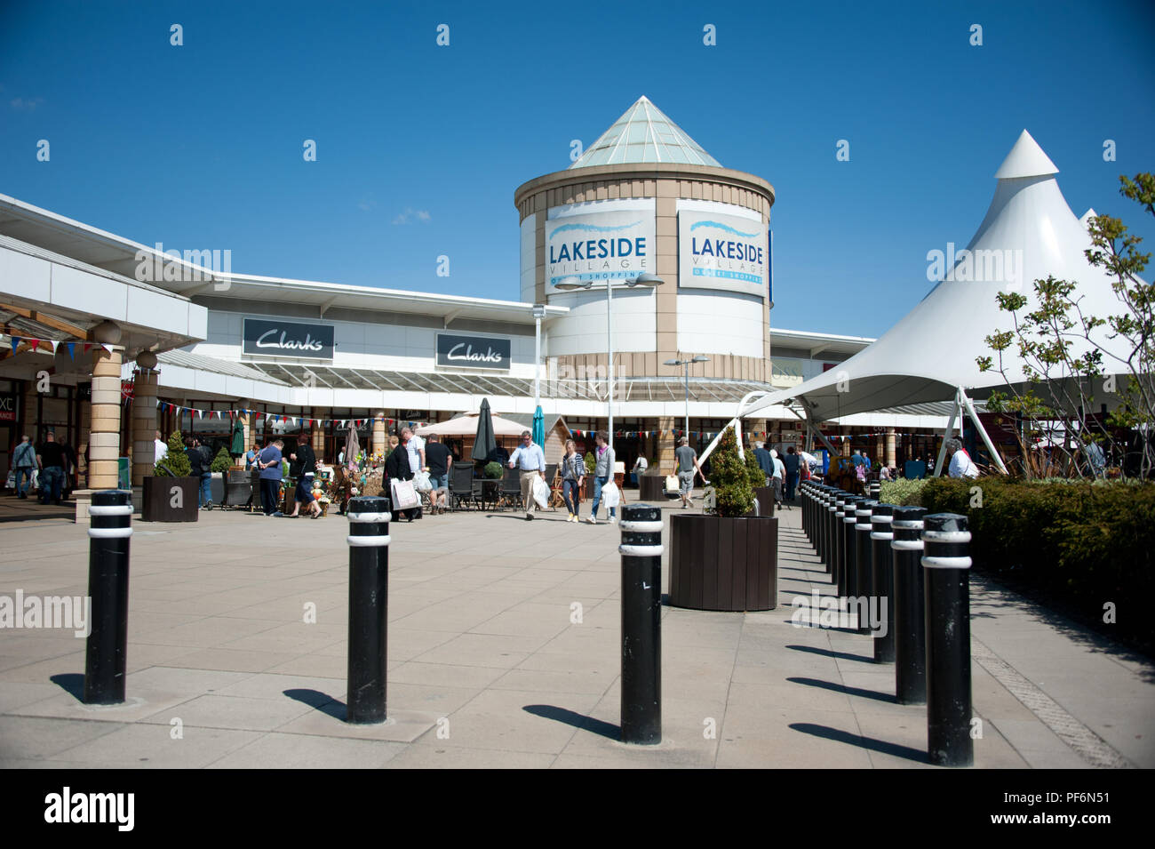 Lakeside Village Outlet Shopping in Doncaster Soiuth Yorkshire UK Stock  Photo - Alamy