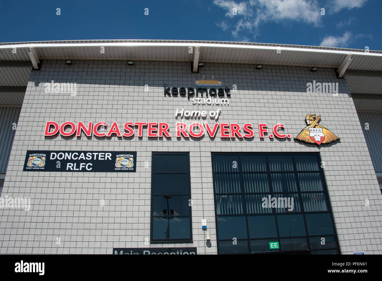 Doncaster Rovers Football Club at Keepmoat Stadium, Doncaster Stock
