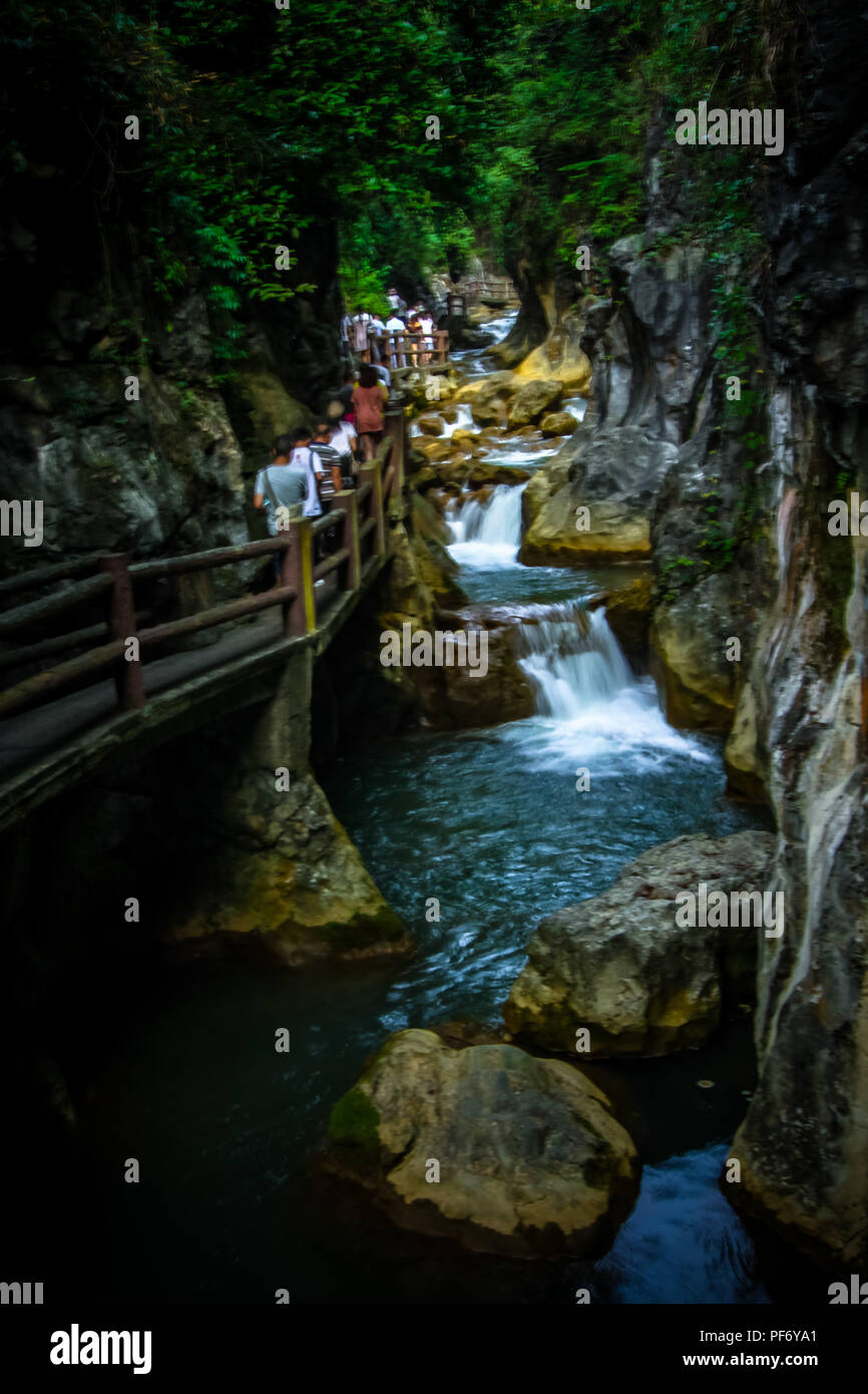 Huaying, Huaying, China. 20th Aug, 2018. Huaying, CHINA-Scenery of ...